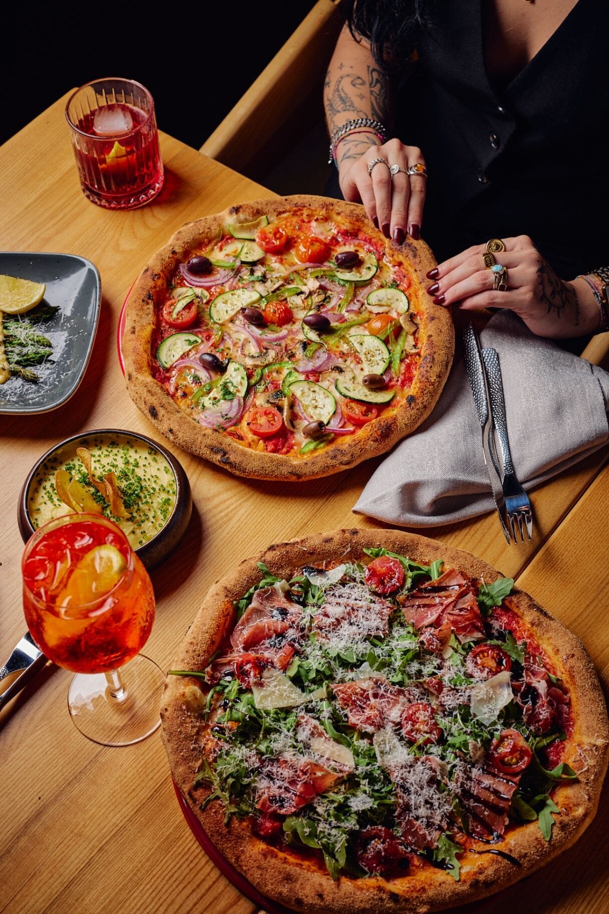 Family dining together at Casa Nova